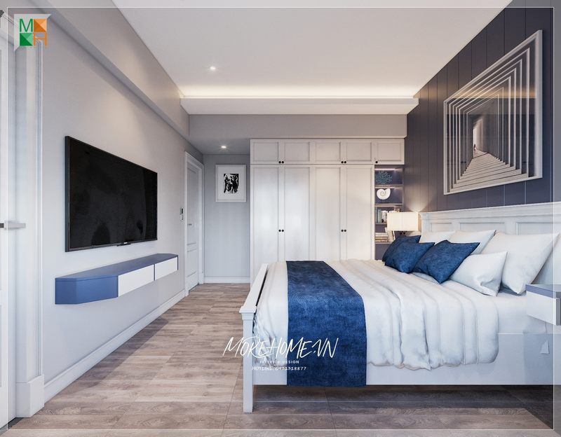 Tủ quần áo 4 cánh gỗ tự nhiên màu trắng giúp duy trì sự tổng hợp của những bộ quần áo của tất cả thành viên trong gia đình.